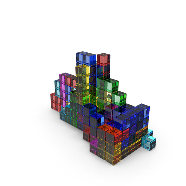Toys: Tetris Colored Glass PNG & PSD Images Toys: Tetris Colored Glass PNG & PSD Images