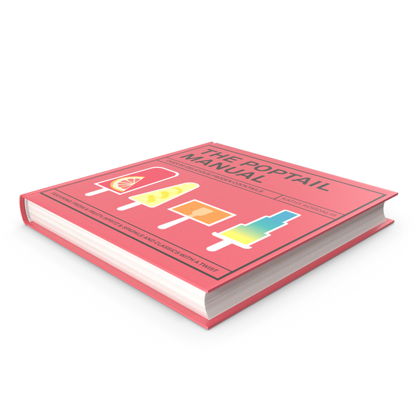 Book: The Poptail Manual PNG & PSD Images Book: The Poptail Manual PNG & PSD Images