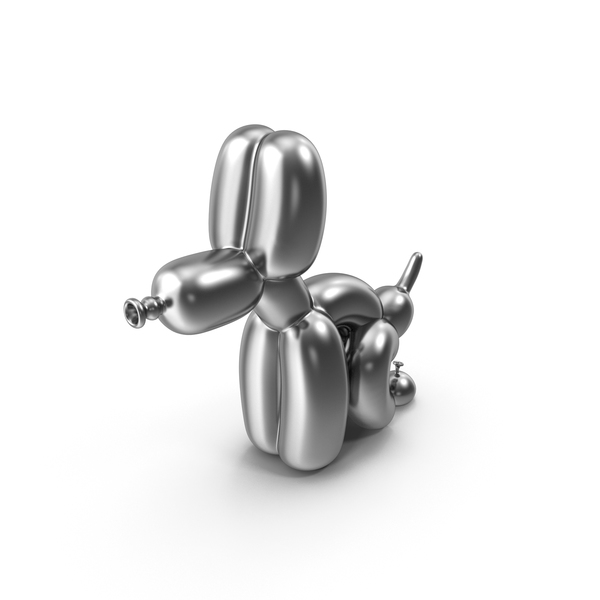Animals: The Silver Pooping Balloon Dog PNG & PSD Images Animals: The Silver Pooping Balloon Dog PNG & PSD Images