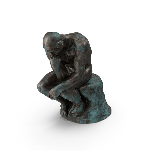 Man: The Thinker Outdoor Statue PNG & PSD Images Man: The Thinker Outdoor Statue PNG & PSD Images