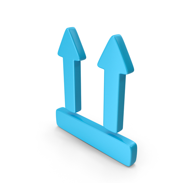 Directional Arrow: This Way Up Symbol Blue PNG & PSD Images Directional Arrow: This Way Up Symbol Blue PNG & PSD Images