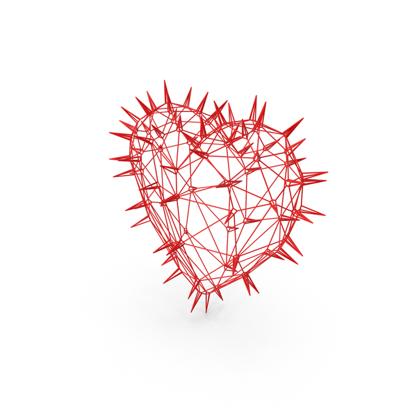 Shape: Thorny Wire Heart PNG & PSD Images Shape: Thorny Wire Heart PNG & PSD Images