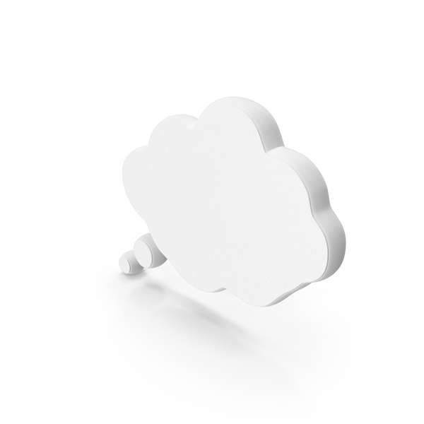 Speech Balloon: Thought Bubble White Symbol PNG & PSD Images Speech Balloon: Thought Bubble White Symbol PNG & PSD Images