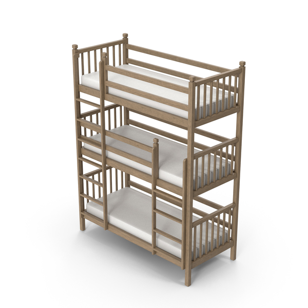 Three Floor Bed PNG & PSD Images