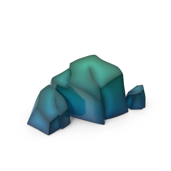 Rock: Three Green Toon Plastic Stones PNG & PSD Images Rock: Three Green Toon Plastic Stones PNG & PSD Images