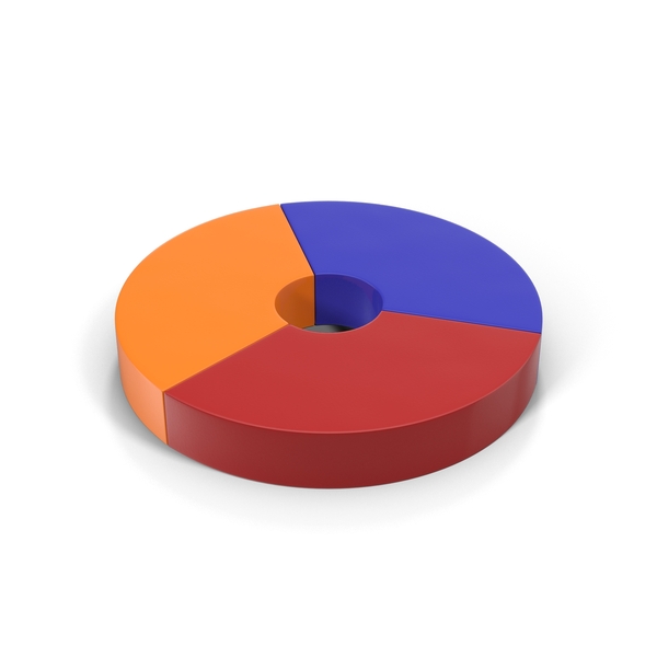 Pie Chart: Three Stage Process Diagram PNG & PSD Images