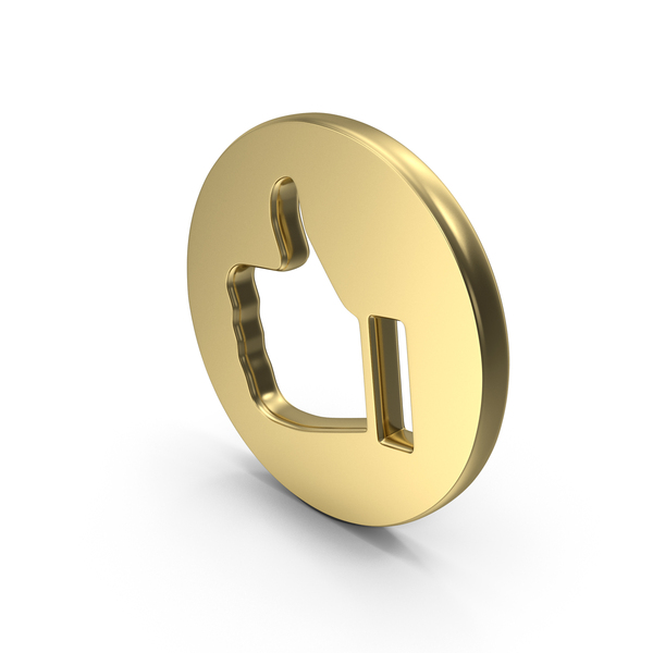 Thumbs up Circular Symbol Gold PNG Images & PSDs for Download ...