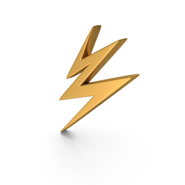 Computer Icon: Thunder Bolt Power Energy Gold PNG & PSD Images Computer Icon: Thunder Bolt Power Energy Gold PNG & PSD Images