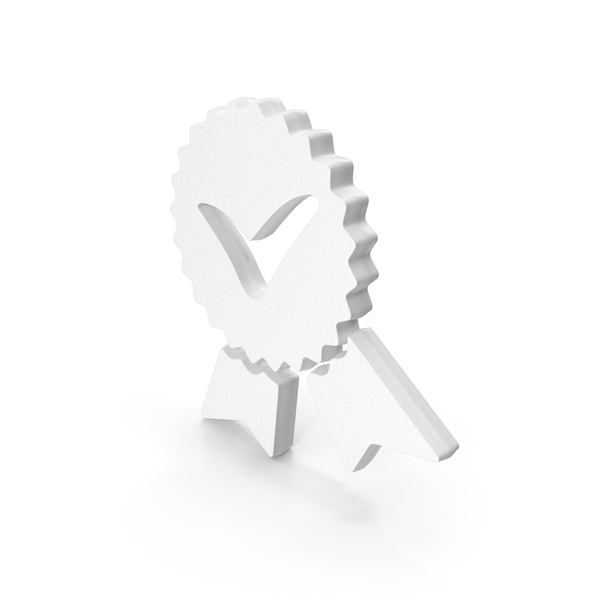 Check: Tick Mark Correct Circle Bradge White PNG & PSD Images