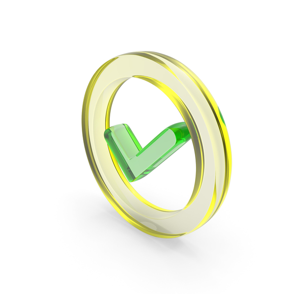Symbols: Tick Mark In Circle Symbol PNG & PSD Images