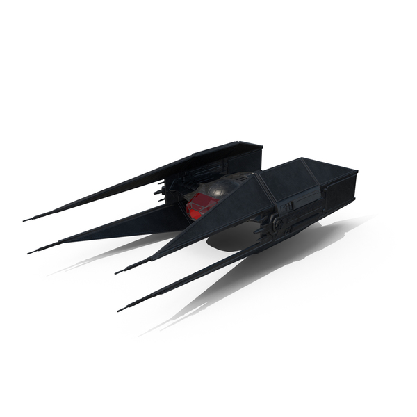 Science Fiction Spacecraft: TIE Silencer PNG & PSD Images