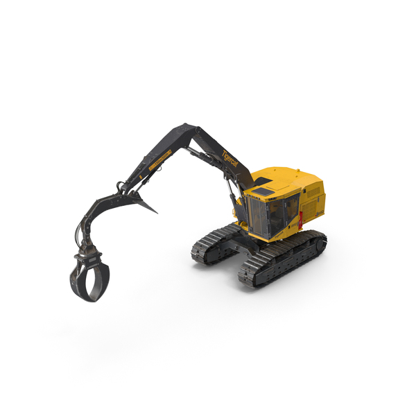 Tigercat 855D Tracked Knuckleboom Loader Dirty PNG & PSD Images Tigercat 855D Tracked Knuckleboom Loader Dirty PNG & PSD Images