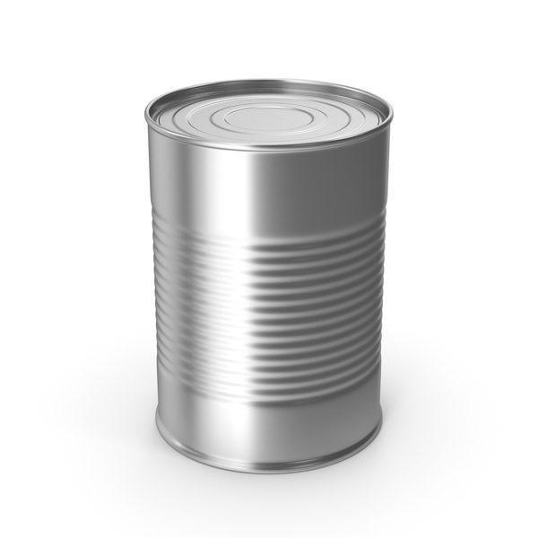 Tin Can No Label PNG Images & PSDs for Download | PixelSquid - S11644157C