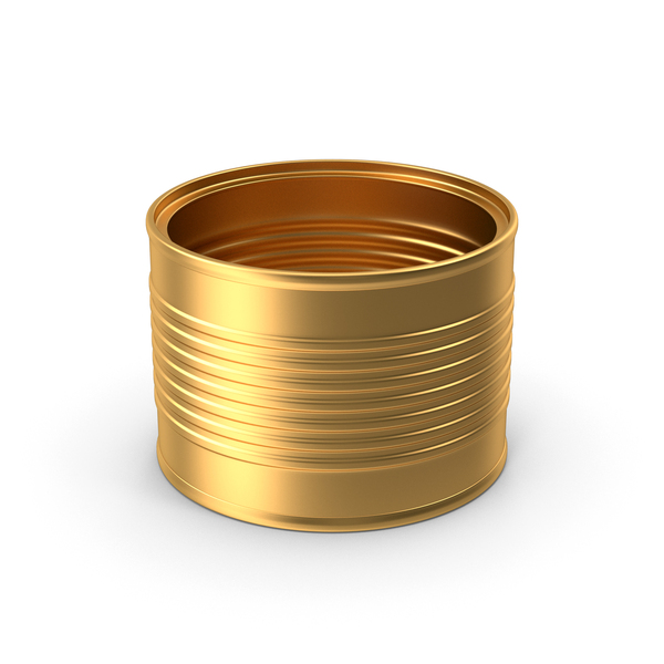 Tin Can Short No Cap Gold PNG & PSD Images Tin Can Short No Cap Gold PNG & PSD Images