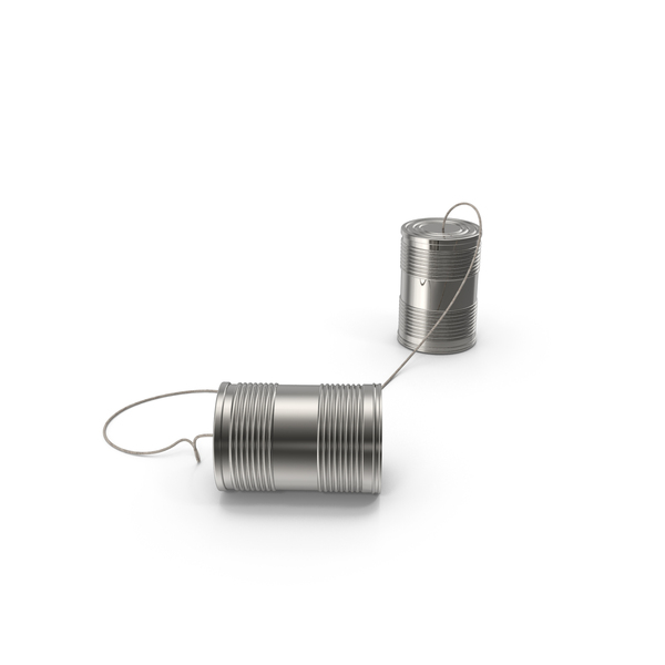 Tin Can Telephone PNG & PSD Images Tin Can Telephone PNG & PSD Images
