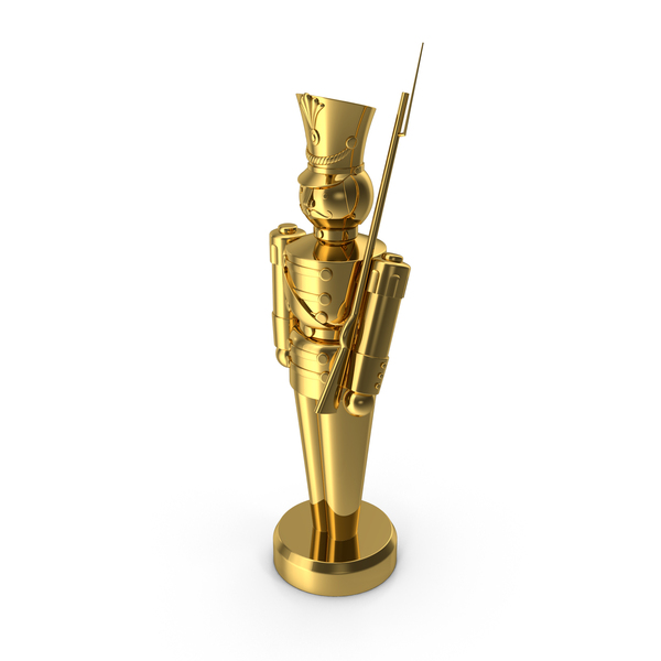 Christmas Decoration: Tin Soldier With Flintlock Musket Gold PNG & PSD Images Christmas Decoration: Tin Soldier With Flintlock Musket Gold PNG & PSD Images