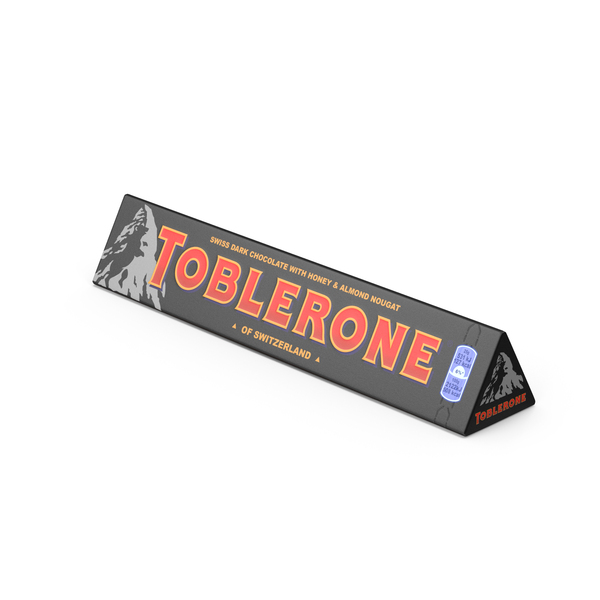 Bar: Toblerone Dark Chocolate Package PNG & PSD Images Bar: Toblerone Dark Chocolate Package PNG & PSD Images