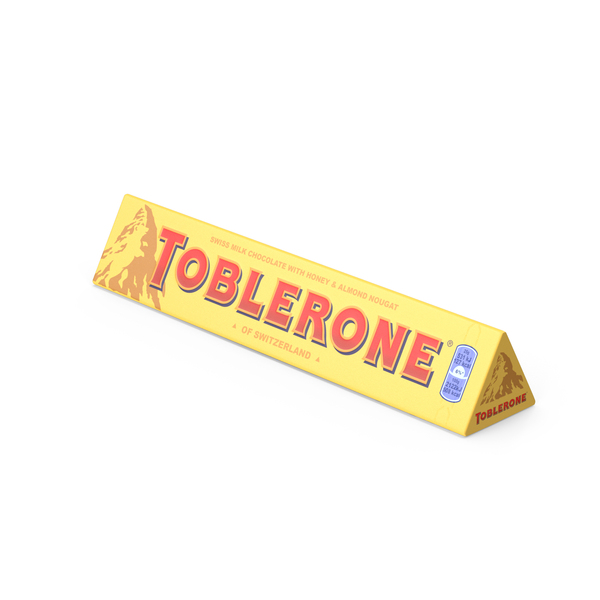 Bar: Toblerone Milk Chocolate Package PNG & PSD Images