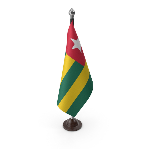 Togo Cloth Flag Stand PNG & PSD Images Togo Cloth Flag Stand PNG & PSD Images