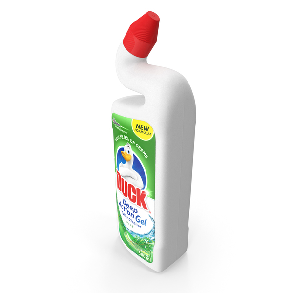 Cleaning Liquid: Toilet Duck Cleaner and Freshener Pine Fresh PNG & PSD Images