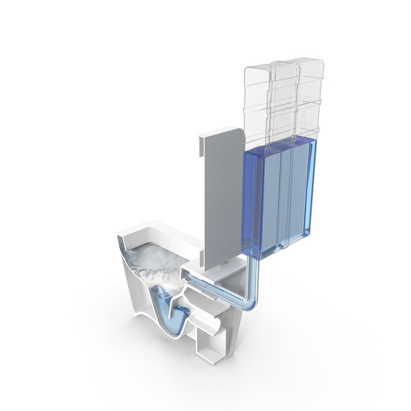 Toilet Slice With Water Flow PNG & PSD Images Toilet Slice With Water Flow PNG & PSD Images