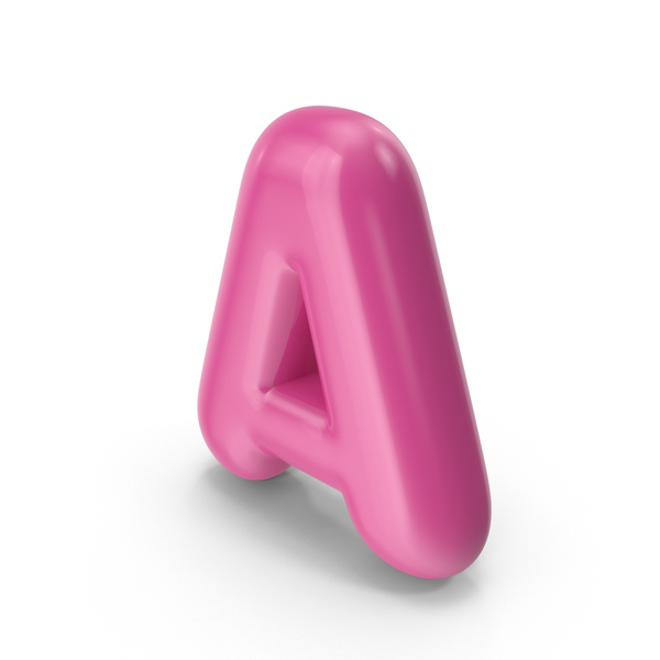 Language: Toon Balloon Letter A PNG & PSD Images Language: Toon Balloon Letter A PNG & PSD Images