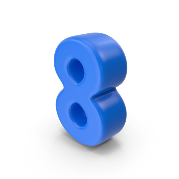 Toon Number 8 PNG & PSD Images Toon Number 8 PNG & PSD Images