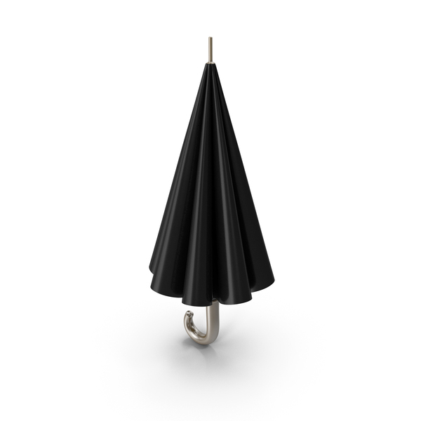 Toon Umbrella Close Black PNG & PSD Images Toon Umbrella Close Black PNG & PSD Images