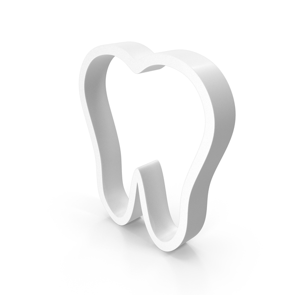 Tooth Outline Symbol White PNG Images & PSDs for Download | PixelSquid ...