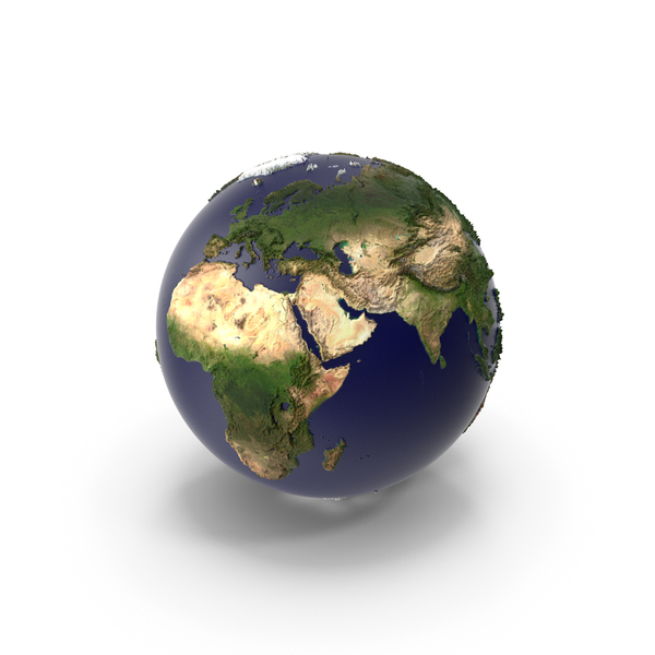 Topographic Earth Globe Dark Tones PNG & PSD Images