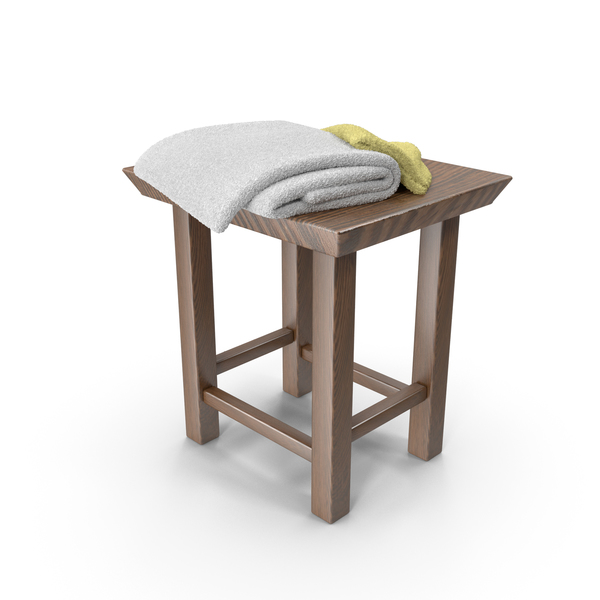 Stool: Towels_23 PNG & PSD Images
