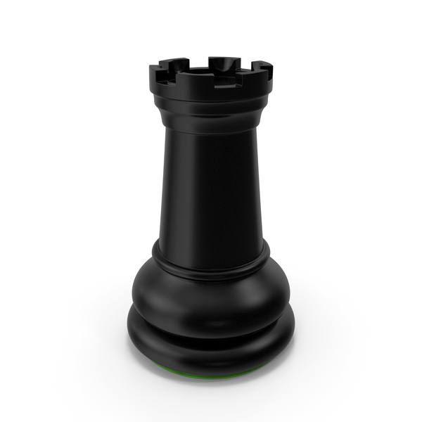 Chessmen: Tower Black Green PNG & PSD Images Chessmen: Tower Black Green PNG & PSD Images