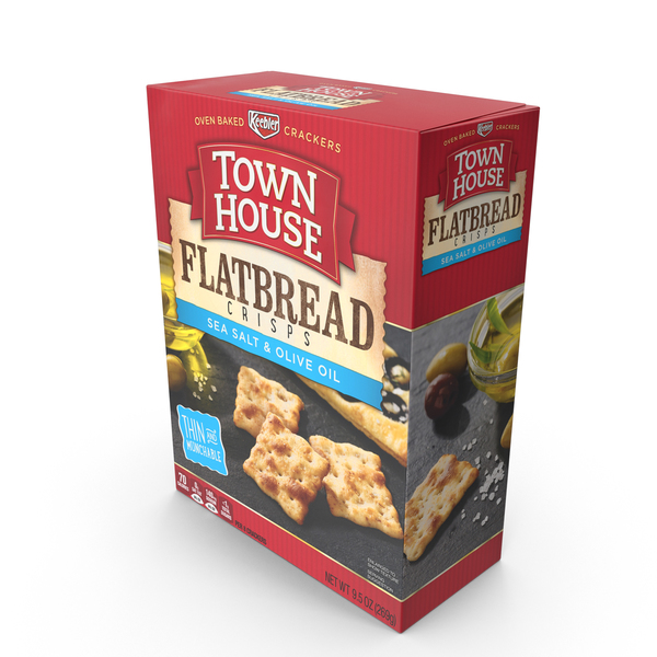 Cracker: Town House Sea Salt & Olive Oil PNG & PSD Images Cracker: Town House Sea Salt & Olive Oil PNG & PSD Images
