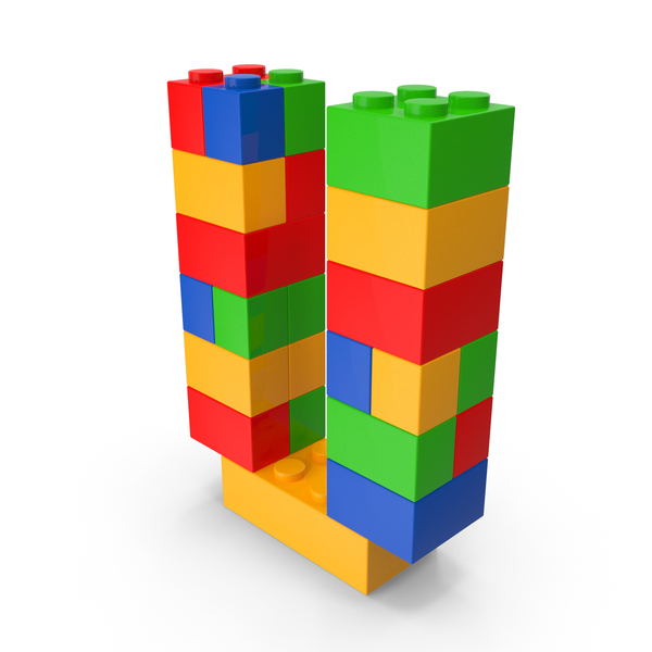 Roman Alphabet: Toy Bricks Letter U PNG & PSD Images Roman Alphabet: Toy Bricks Letter U PNG & PSD Images