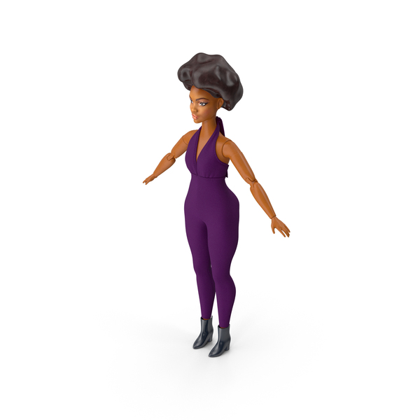 Dolls: Toy Doll Figure Neutral Pose Dressed PNG & PSD Images