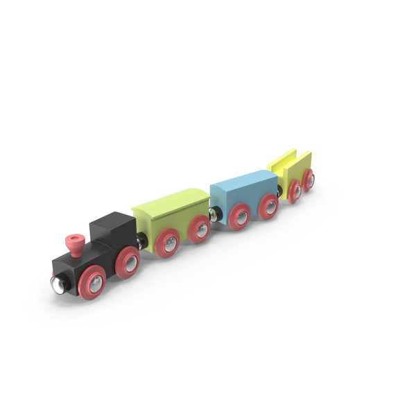 Wooden: Toy Train PNG & PSD Images