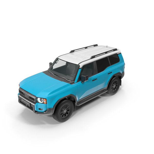 Suv: Toyota Land Cruiser 250 Blue PNG & PSD Images Suv: Toyota Land Cruiser 250 Blue PNG & PSD Images