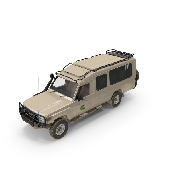 Jeep: Toyota Land Cruiser Safari Beige PNG & PSD Images