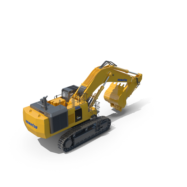 Tracked Excavator Komatsu PC1250 PC 1250 Construction Equipment PNG & PSD Images Tracked Excavator Komatsu PC1250 PC 1250 Construction Equipment PNG & PSD Images