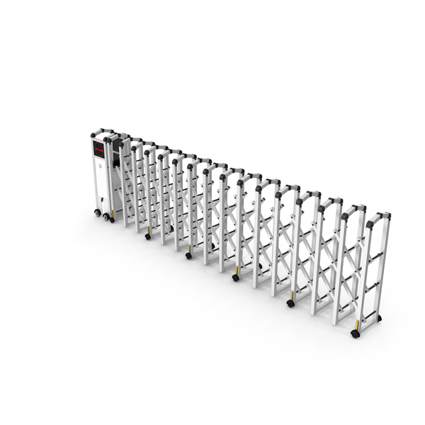 Fence: Trackless Automatic Expandable Gate PNG & PSD Images