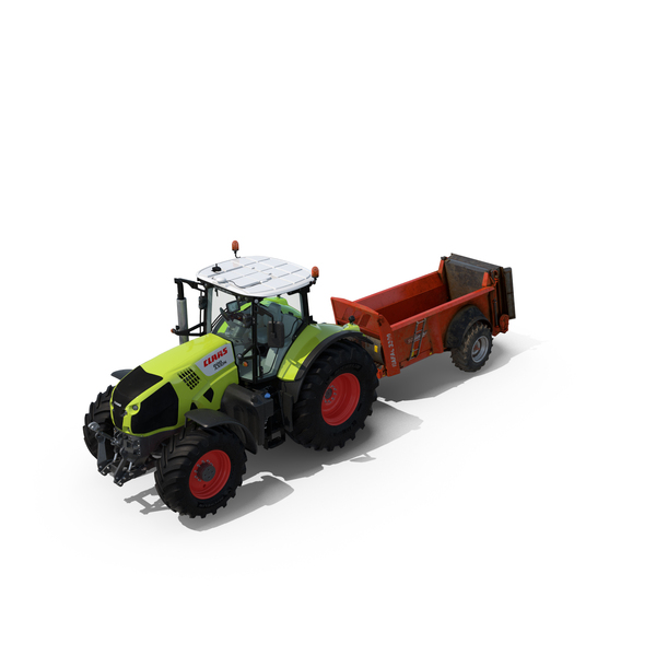 Manure: Tractor Claas Axion 800 With Sodimac Rafal 3300 Spreader PNG & PSD Images Manure: Tractor Claas Axion 800 With Sodimac Rafal 3300 Spreader PNG & PSD Images