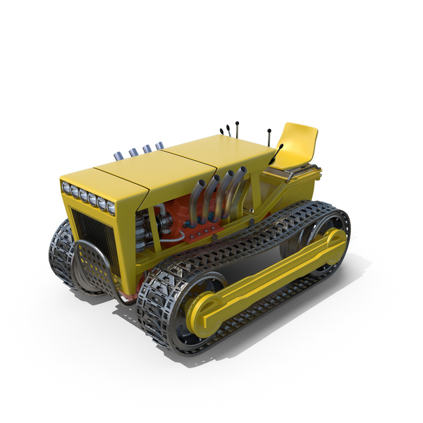 Tractor with Tracks PNG & PSD Images Tractor with Tracks PNG & PSD Images