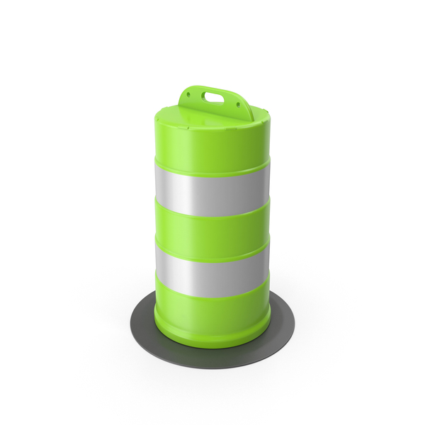 Barrier: Traffic Drum Green PNG & PSD Images Barrier: Traffic Drum Green PNG & PSD Images