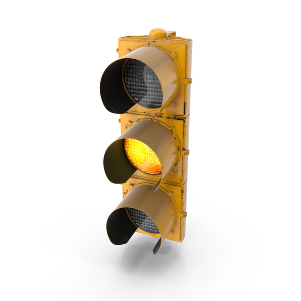 Stop: Traffic Light Yellow PNG & PSD Images