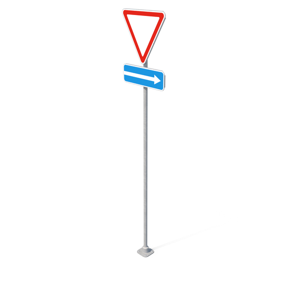 Yield: Traffic Sign Give Way PNG & PSD Images Yield: Traffic Sign Give Way PNG & PSD Images