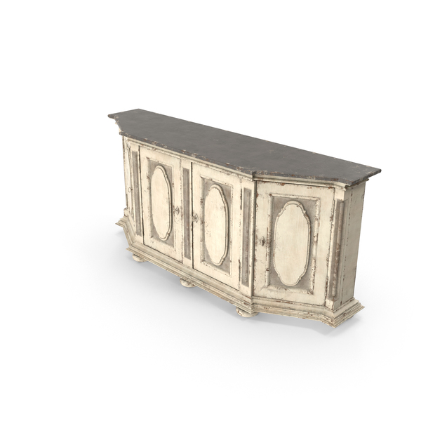 Sideboard: Transitional Credenza PNG & PSD Images