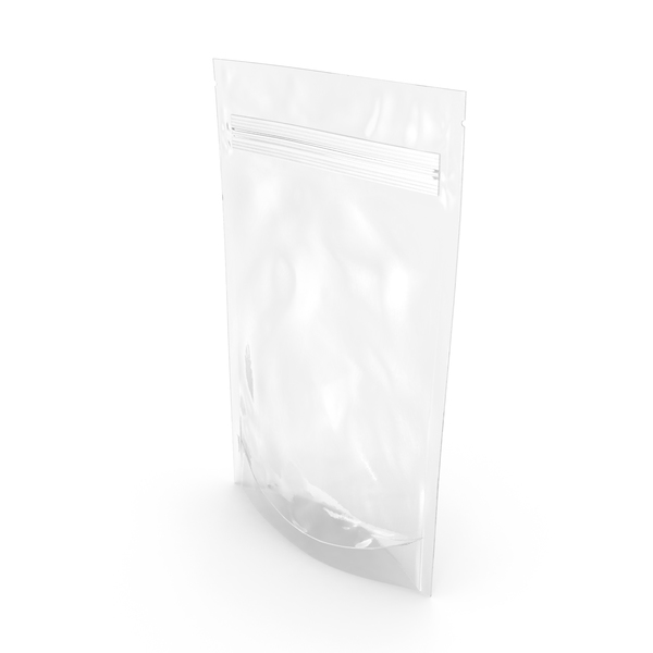 Food Container: Transparent Plastic Bag Zipper 50 g PNG & PSD Images