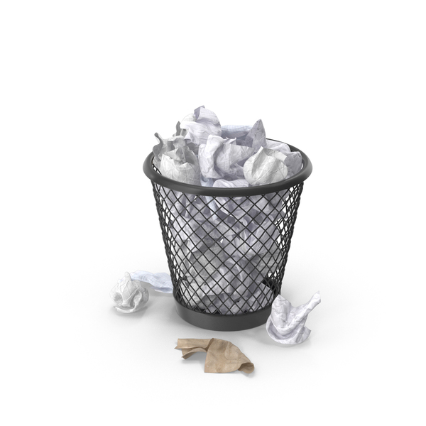 Dustbin: Trash Can And Papers PNG & PSD Images Dustbin: Trash Can And Papers PNG & PSD Images