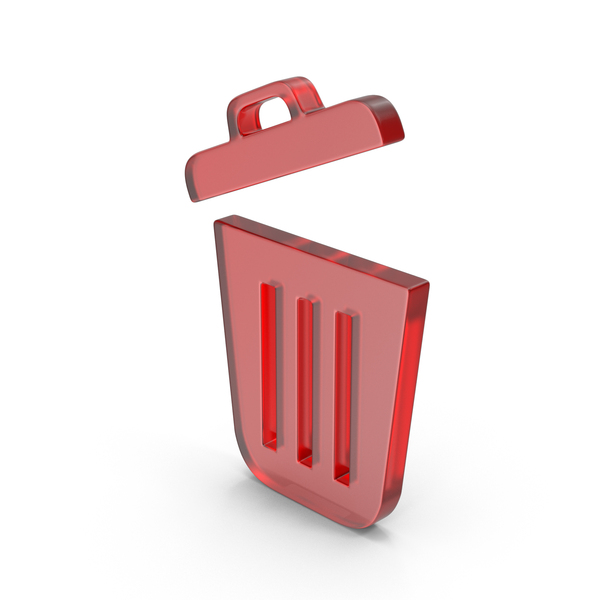 Symbols: Trash Open Glass PNG & PSD Images