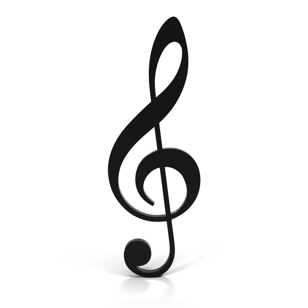 Musical Note: Treble Clef (G clef) PNG & PSD Images